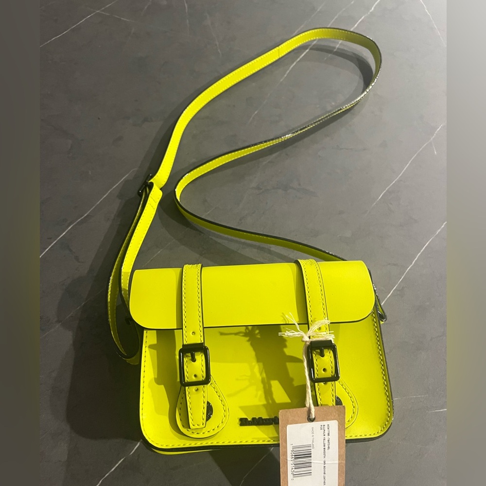 Dr. Martens Neon Yellow Crossbody Bag